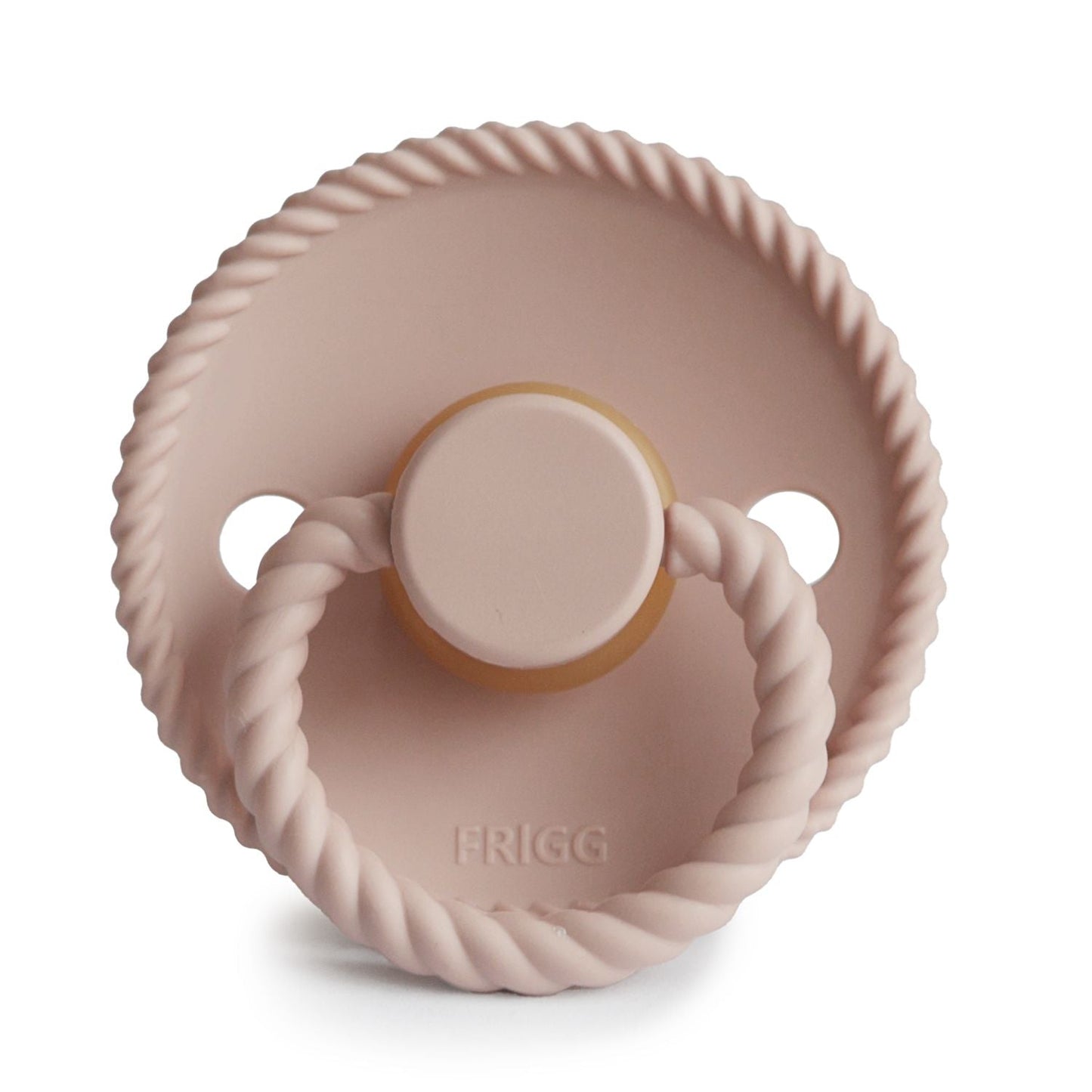 FRIGG おしゃぶり2個セット Rope Blush / Moon Cream