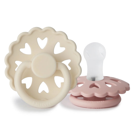 FRIGG おしゃぶり Fairytale Cream/Blush