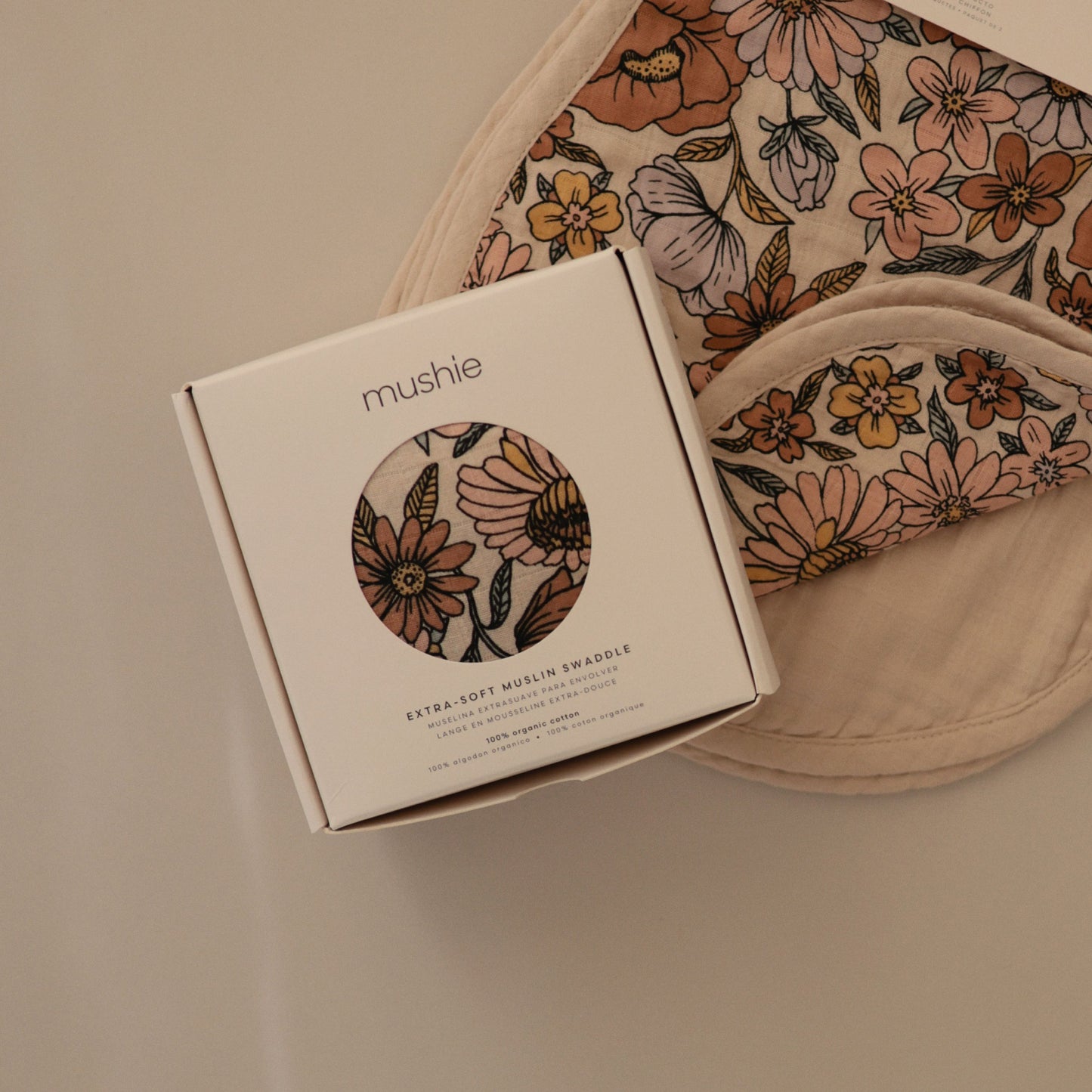 おくるみ Retro Flowers