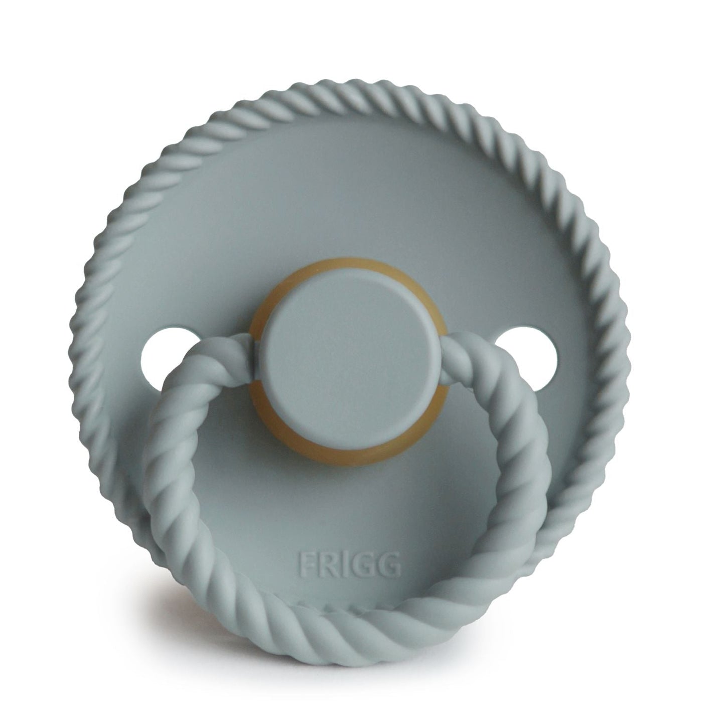 FRIGG おしゃぶり 2個セット Rope French gray / Moon Cream