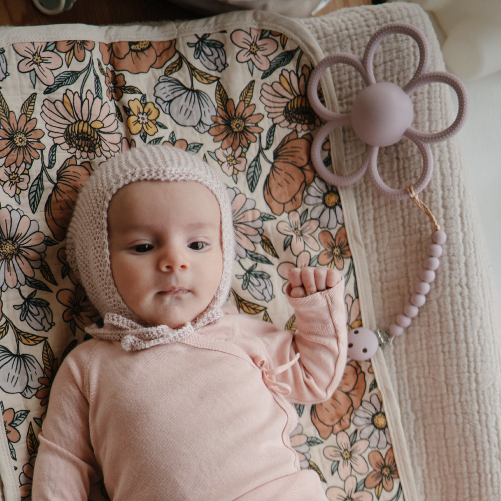 おしゃぶりクリップ Soft Lilac