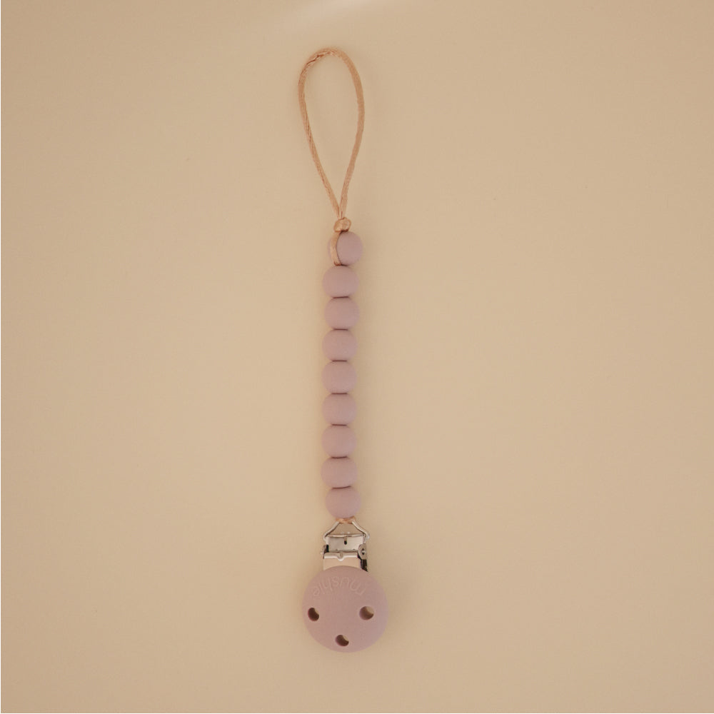 おしゃぶりクリップ Soft Lilac