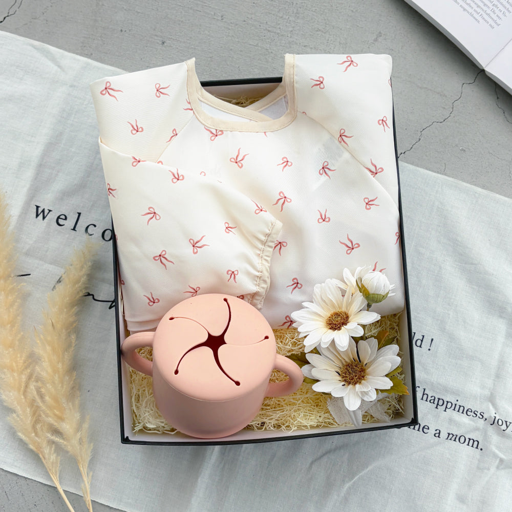 エプロン＆スナックカップセット Bows Set