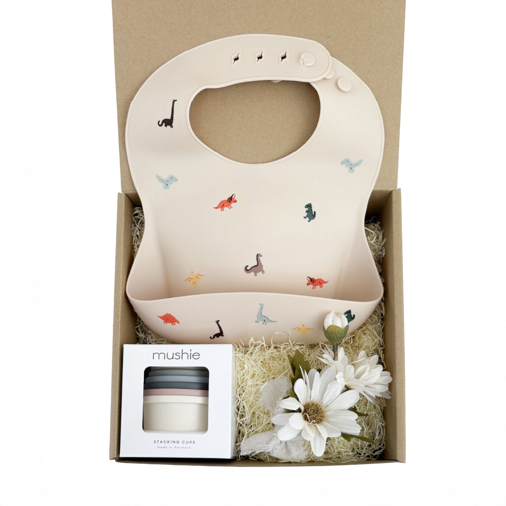 ビブ＆トイセット Dinosaurs  Set