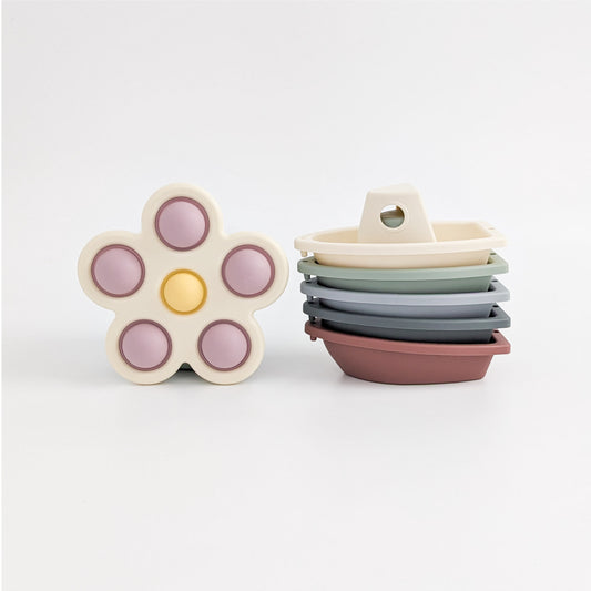 おもちゃセット Box入り - Flower Soft Lilac Set